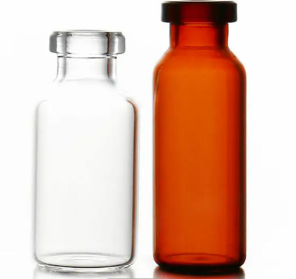 Farmaceutyczne szklane fiolki rurowe / fiolka szklana butelka / puste szklane fiolki / zakręcane fiolki szklane / fiolka ze szkła oranżowego / fiolka 10 ml