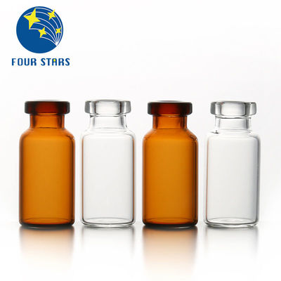 Fiolki ze szkła farmaceutycznego z przezroczystego bursztynu 2 ml 7 ml 10 ml
