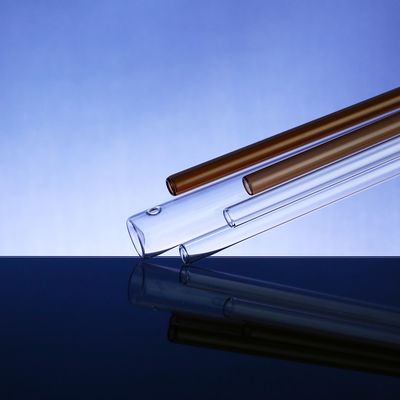 Sitodruk bursztyn Glass Tube 6-35mm Żaroodporne probówki