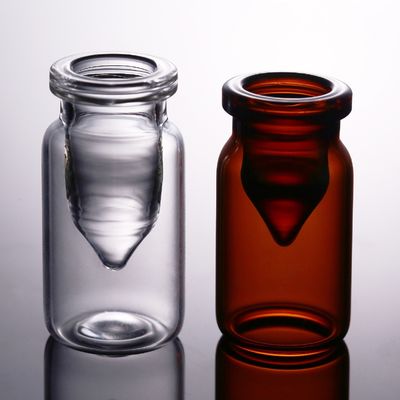 Fiolki z przezroczystego szkła o wysokiej przezroczystości Odporność na szok termiczny 3 ml 5 ml
