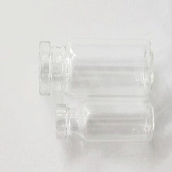 Okrągłe fiolki ze szkła borokrzemowego ze szkła farmaceutycznego 13 mm z korkiem