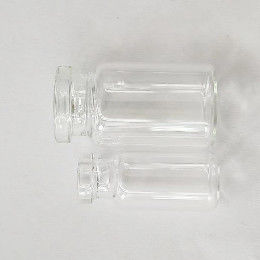Okrągłe fiolki ze szkła borokrzemowego ze szkła farmaceutycznego 13 mm z korkiem