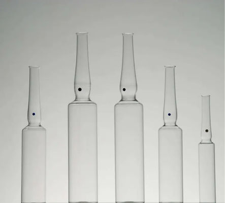 Objętość 1 ml - 40 ml zamykane puste szklane ampułki do wstrzykiwań